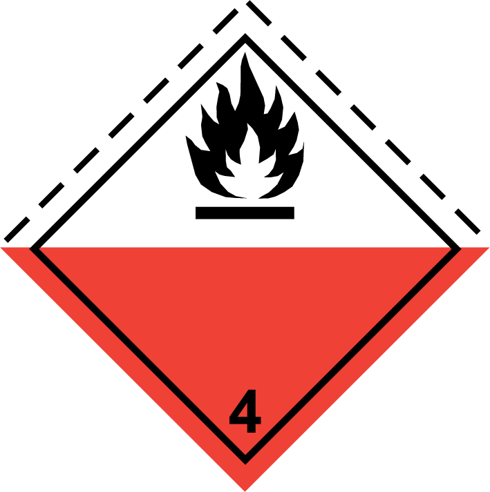 Class 4.2 Spontaneously combustible