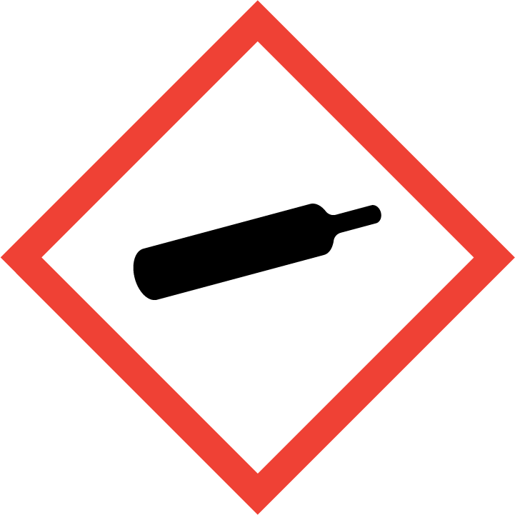 Gas under pressure